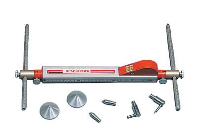 Telescopic measuring stick - black hawk