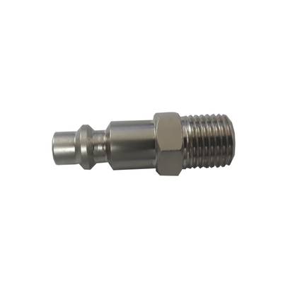 Quick coupler plug male 1/4"
