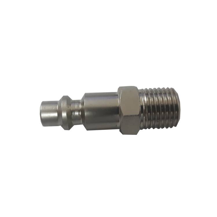 Quick coupler plug male 1/4"