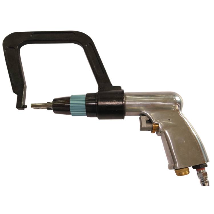 Pneumatic spot weld drill