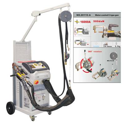 Inverter sport welder 16000a water cooled auto