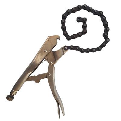Plier with chain