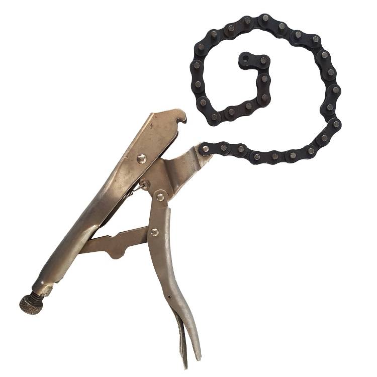 Plier with chain