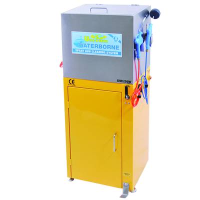 Spraygun cleaner waterborne auto